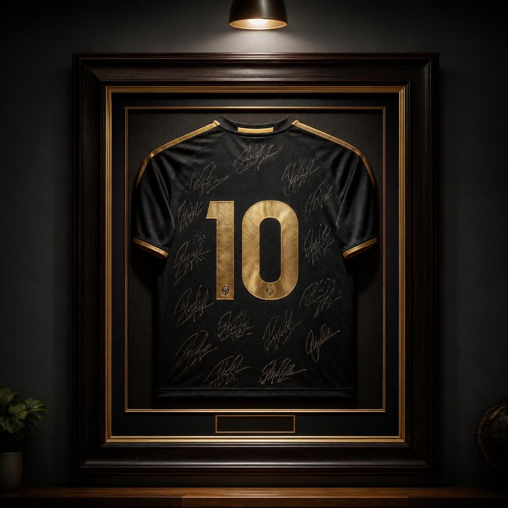 Gesigneerd Shirt #10 (Framed)